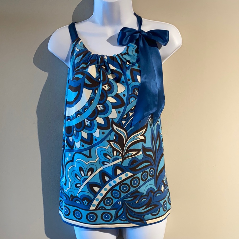 Ann Taylor Top with Tie Ribbon on shoulder